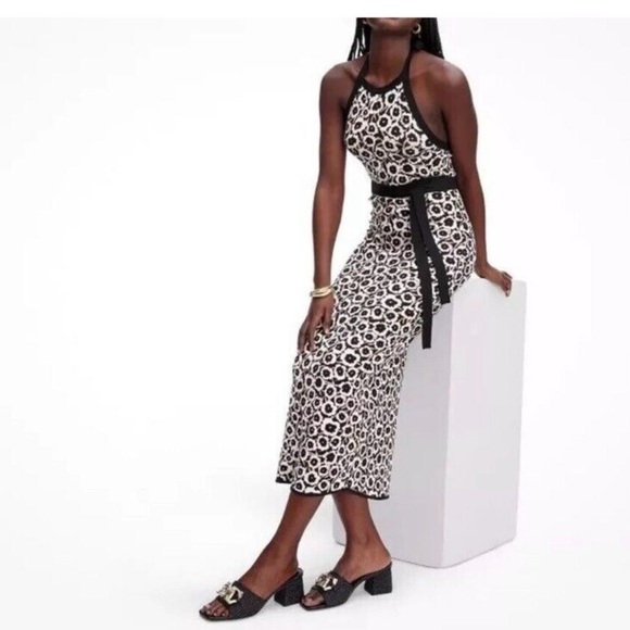 Diane Von Furstenberg Dresses & Skirts - NWT! DVF Diane Von Furstenberg
Halter Tie Neck Poppy Sweaterknit Midi
Dress